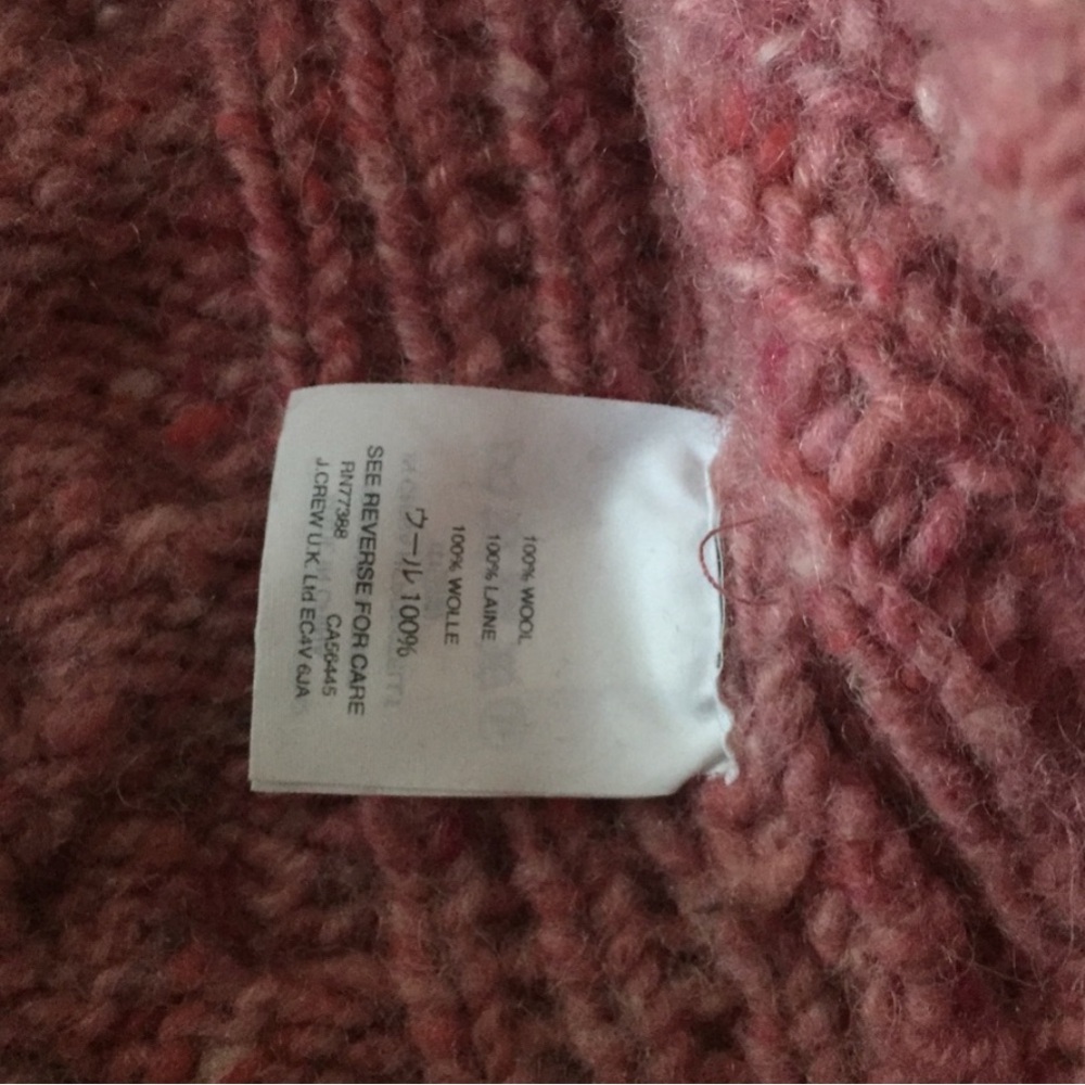 J. Crew Kilcarra Donegal Cable Knit Crewneck Sweater, XS - Picture 9 of 9